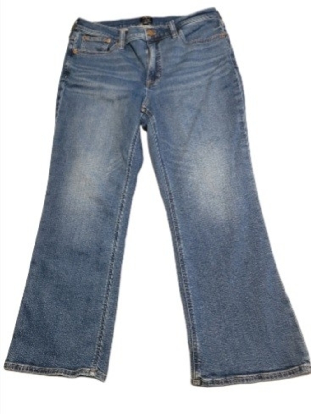 J. Crew Women's Blue Wide-Leg Flare Jeans Size 31